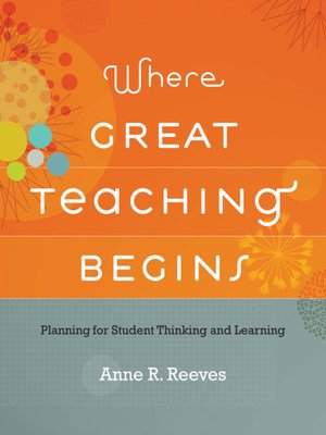 cover image of Where Great Teaching Begins